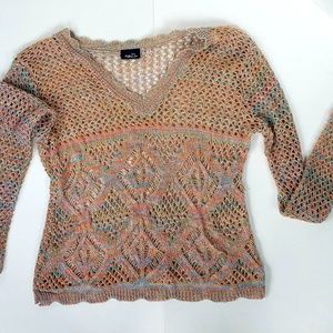 COLORFUL CROCHET TOP